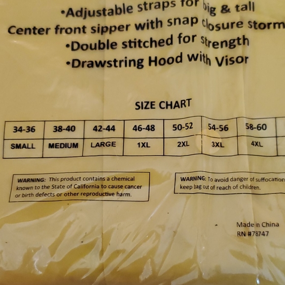 Rainsuit. - Picture 7 of 8